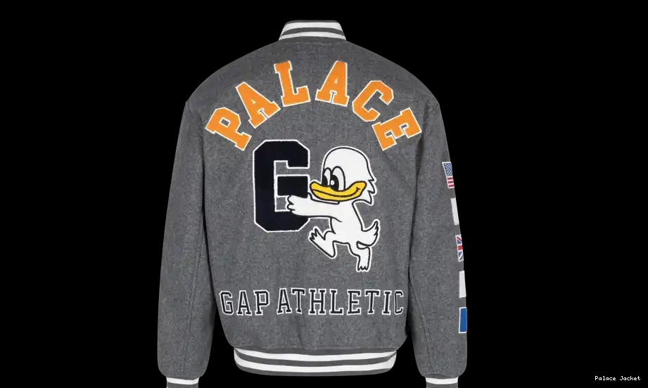 Palace Varsity Gap Grey" - "Palace X Jacket 0511